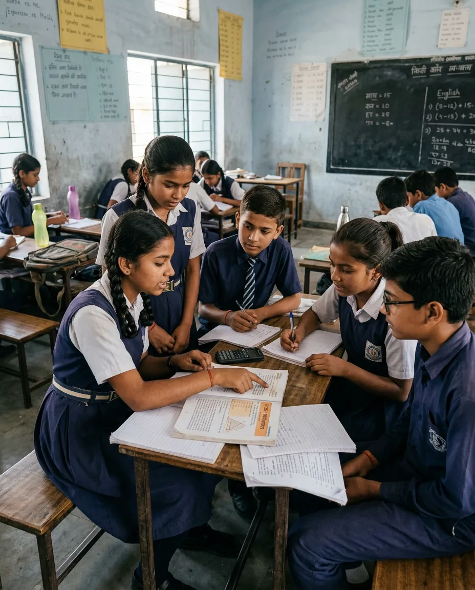 Mount School students